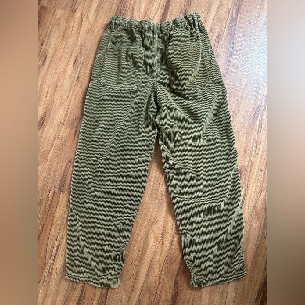 Free People We The Free Roscoe Cord Pull On Pants Color Bermuda Size XS - Picture 6 of 13